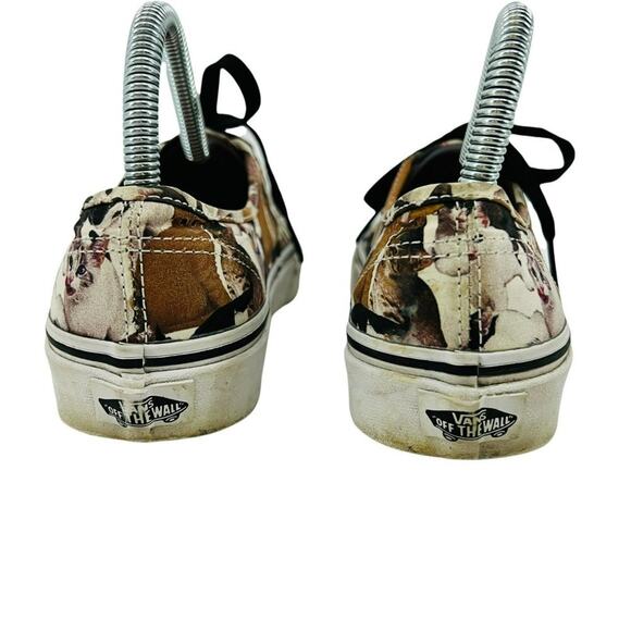 Vans ASPCA Cat Printed Canvas Mens 4.5 Womens 6 Low Top Sneaker - Picture 6 of 10